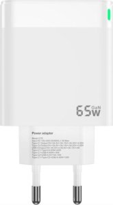 Ładowarka Jellico JELLICO ładowarka sieciowa C79 GaN PD 65W 2xUSB-C + 1xUSB QC3.0 Biały 3