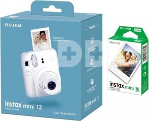 Aparat cyfrowy Fujifilm Fujifilm Instax Mini 12, clay white + film 4