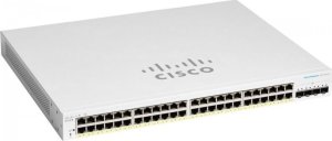 Switch Cisco CISCO Business Switching CBS220 Smart 48-port Gigabit Full PoE 740W 4x10G SFP+ uplink 1