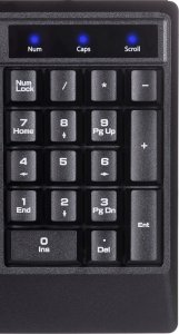 Klawiatura Activejet Activejet K-3255 Klawiatura przewodowa USB czarna 13