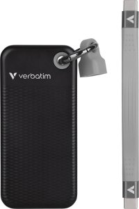 Dysk zewnętrzny SSD Verbatim Pocket 2TB Czarno-szary (32194) 1