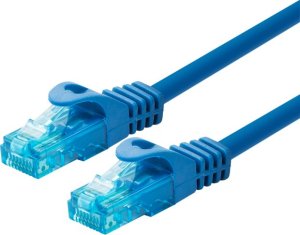 eXc  EXC Patch RJ45 cat.5e U/UTP Blue 0.15m kabel sieciowy Niebieski 0,15 m Cat5e U/UTP (UTP) 1