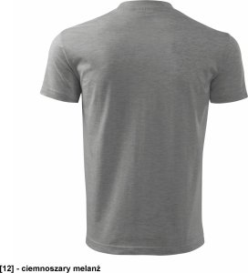 RIMECK Recall R07 - ADLER - Koszulka unisex, 200 g/m2 - ciemnoszary melanż M 3