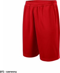 MALFINI Miles 612 - ADLER - Szorty męskie, 150 g/m2, 100 % micro poliester - czerwony M 2