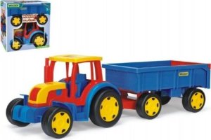 Wader Traktor z przyczepą 120 cm Gigant pudełko 7