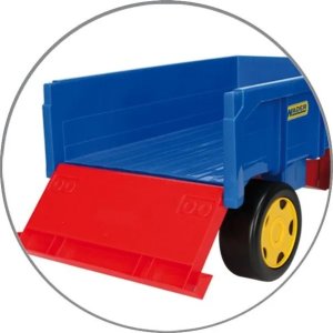 Wader Traktor z przyczepą 120 cm Gigant pudełko 10