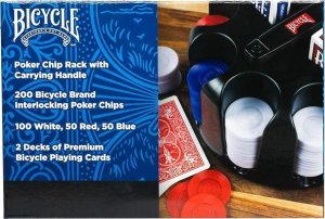 Bicycle Zestaw Poker Revolving Poker Chip Rack (200) 14