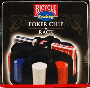 Bicycle Zestaw Poker Revolving Poker Chip Rack (200) 2