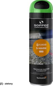 Soppec FASMARK - Fluorescencyjna farba do znakowania poziomego - zielony 3