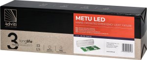 Orno Oprawa sieciowo-awaryjna METU LED 2,7W, 3H, IP65, 6000K 2