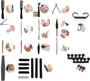 Soulima Zestaw do pedicure- 30el. Soulima 21447 7
