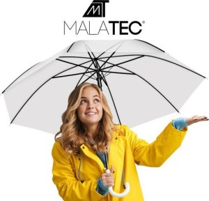 Malatec Parasolka przezroczysta biała 5