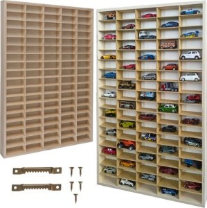 Kruzzel Półka drewniana na auta/resoraki KRUZZEL 21997 2