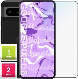 Hello Case Szkło Hartowane do Google Pixel 8 (szybka 9H, płaskie 2.5D, ochronne) 1