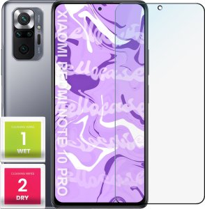 Hello Case Szkło Hartowane do Xiaomi Redmi Note 10 Pro (szybka 9H, płaskie 2.5D) 1