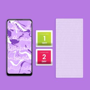 Hello Case Szkło Hartowane do Oppo Reno 8T 4G / 8 / 8z (9H, płaskie 2.5D, ochronne) 5