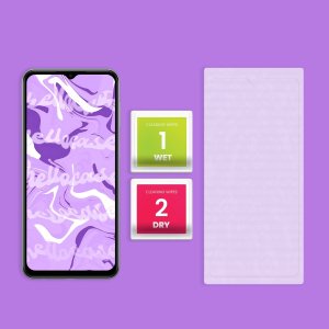Hello Case Szkło Hartowane do Samsung Galaxy M33 5G / A23 4G / 5G (9H, płaskie 2.5D) 5