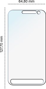 Hello Case Szkło Hartowane do Samsung Galaxy Xcover 3 (szybka 9H, płaskie 2.5D) 3