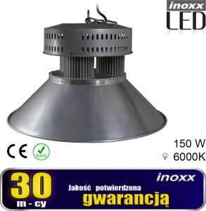 Nvox Lampa przemysłowa led 150w high bay cob 6000k zimna 13 500lm 1
