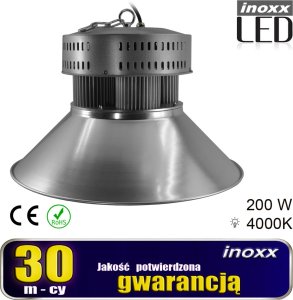 Nvox Lampa przemysłowa led 200w high bay cob 4000k neutralna 18 000lm 1