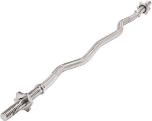 Marbo Sport Gryf lekko łamany śrubowy 30 mm 120 cm wzmocniony MW-G120L-EX-SR srebrny (13307-uniw) 3