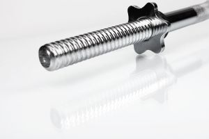 Marbo Sport Gryf lekko łamany śrubowy 30 mm 120 cm wzmocniony MW-G120L-EX-SR srebrny (13307-uniw) 5