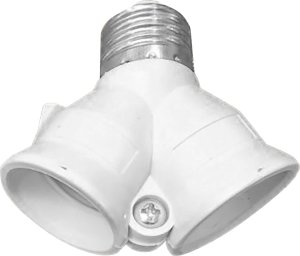 Orno Przejściówka do źródła światła E27/2xE27 2