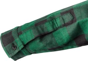 Neo Koszula flanelowa, zielona, rozmiar L 3