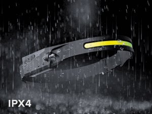 Latarka czołowa Rebel Latarka czołowa akumulatorowa  (COB)- opaska 8