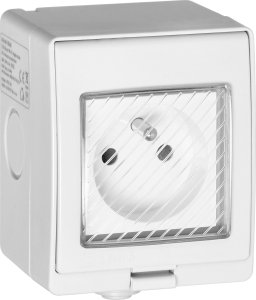 Orno Gniazdo natynkowe IP55 Tuya Smart Wi-Fi 1
