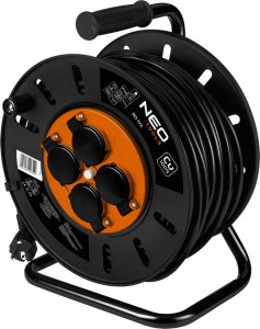 Neo Przedłużacz bębnowy 40m, 3x1.5mm2 1