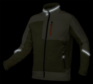 Neo Bluza softshell OUTDOOR, zielona, rozmiar S 2