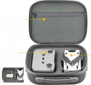 BRDRC FUTERAŁ HARD CASE ETUI POKROWIEC DO DJI MINI 3 / 3 PRO RC-N1 3