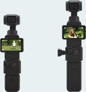 BRDRC UCHWYT ADAPTER WSPORNIK DO KAMERY DJI OSMO POCKET 3 - MOCOWANIE 1/4 CALA CZARNY 5