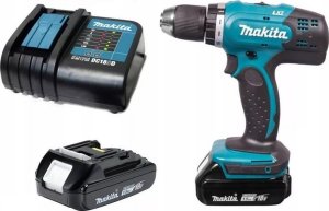 Wiertarko-wkrętarka Makita DDF453SYX4 18 V 2 x akumulator 1.5 Ah 1