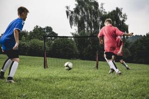 Hudora Bramka piłkarska składana Fold Up 180x120 cm 3