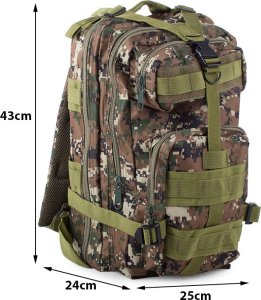 Plecak turystyczny Verk Plecak taktyczny wojskowy militarny survival 30l Plecak taktyczny wojskowy militarny survival 30l 7