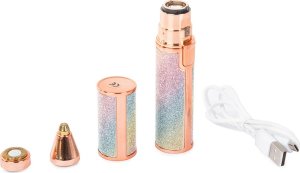 Trymer Verk Depilator do brwi trymer do twarzy damska golarka Depilator do brwi trymer do twarzy damska golarka 10