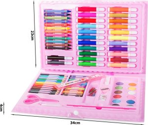 Verk Zestaw artystyczny do malowania w walizce 86 szt Zestaw artystyczny do malowania w walizce 86 szt 10