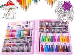 Verk Zestaw artystyczny walizka do malowania 168 szt Zestaw artystyczny walizka do malowania 168 szt 5