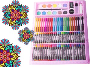 Verk Zestaw artystyczny walizka do malowania 168 szt Zestaw artystyczny walizka do malowania 168 szt 7