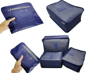 Verk Organizery podróżne do walizki siatki na pranie x6 Organizery podróżne do walizki siatki na pranie x6 7