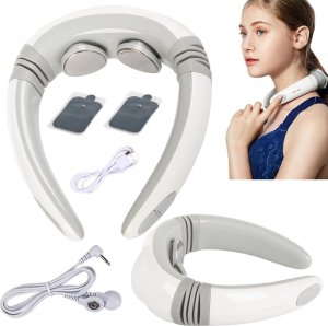 Verk Masażer elektrostymulator szyi karku tens ems 2w1 Masażer elektrostymulator szyi karku tens ems 2w1 1