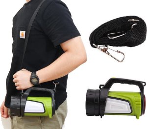 Verk Latarka akumulatorowa led szperacz mocna powerbank Latarka akumulatorowa led szperacz mocna powerbank 5