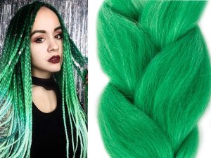 Verk Włosy syntetyczne na warkoczyki ombre kolorowe Włosy syntetyczne na warkoczyki ombre kolorowe 2