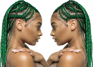 Verk Włosy syntetyczne na warkoczyki ombre kolorowe Włosy syntetyczne na warkoczyki ombre kolorowe 4