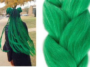 Verk Włosy syntetyczne na warkoczyki ombre kolorowe Włosy syntetyczne na warkoczyki ombre kolorowe 7