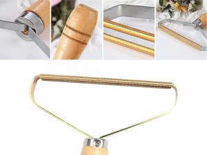 Golarka do ubrań Verk ręczna do sierści zmechaceń 4