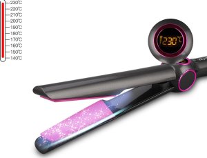 Prostownica Verk Prostownica do włosów lokówka ceramiczna 2w1 lcd Prostownica do włosów lokówka ceramiczna 2w1 lcd 2