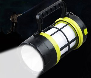 Latarka Verk Latarka turystyczna led solarna lampa biwakowa aku Latarka turystyczna led solarna lampa biwakowa aku 4